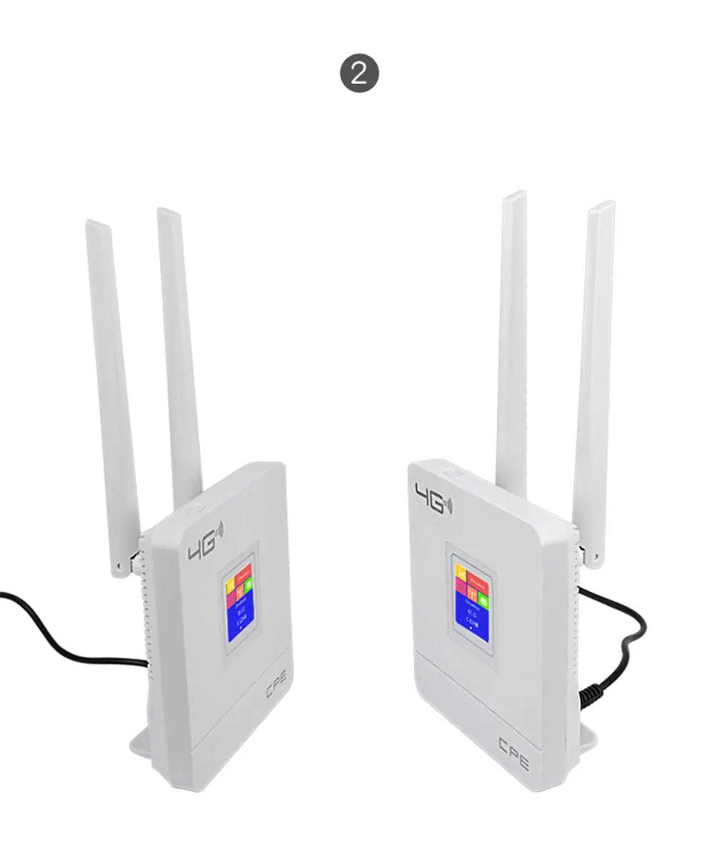 Cpf903 Draadloze 3G 4G Draagbare Hotspot Modem 2 * Externe Antenne 4G Sim Router Met Sim-Kaartsleuf Wifi-Router