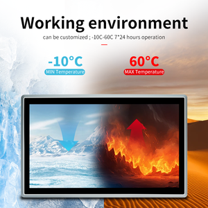 23.6 Inch Fanless <strong>Embedded</strong> Touch Control Industrial Panel Pc HM77 All in One <strong>Computer</strong> Ip65 Waterproof Industrial Pc - Product Image 2