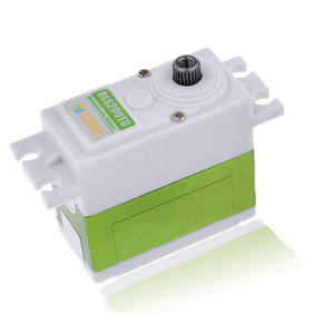 Yüksek tork 1/10 RC araba fırçasız titanyum dişli Servo Metal Servo kısmı boys 'rc uçak için - Product Image 2