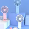 Small Cooling Fan USB Strong Wind Low Noise Fan 3 Speed Mini Ventilation Portable with Phone Holder Stand Multifunction Fan