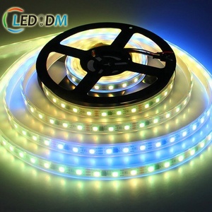 Guangdong sıcak satış ws2811 RGB LED şerit 12V WS2811 IC 30 LED/m piksel programlanabilir bağımsız adreslenebilir sihirli renkli LED şerit - Product Image 1