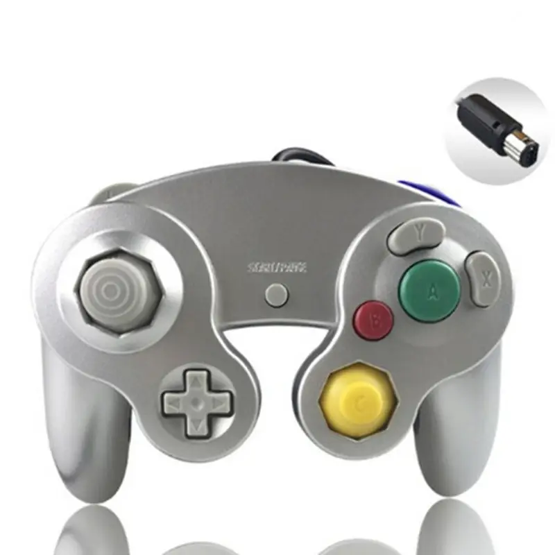 Mando con cable NGC para Nintendo wii, 16 colores, para Gamecube y NGC