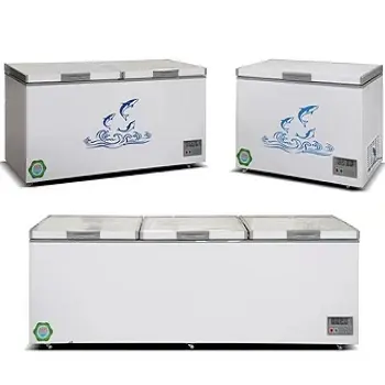 Pequeno comercial china frezer refrigerador 1500 peito, equipamento de refrigeração congelador profundo 100 litros fabricantes de peito congelador