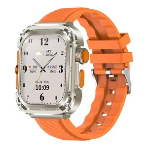 OEM Z85 <strong>Max</strong> Smartwatch 2024 2.1&quot; Screen 3 Strap Rdfit Heart Rate Blood Oxygen Dial Call Android Smart Watch Hombre for Men Watch - Product Image 4