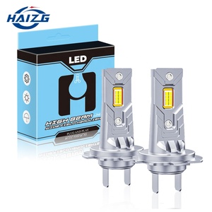 HAIZG benzersiz tasarım tak ve çalıştır D8 Led far H7 H11 H4 doğrudan tak orijinal 1:1 boyutu tasarım Led far - Product Image 4