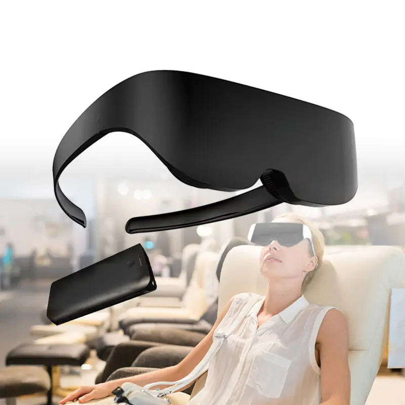 سماعات VR AI08 شاشة عملاقة السينما ستيريو 3D نظارات برو الواقع الافتراضي VR لمشاهدة الأفلام ولعب الألعاب