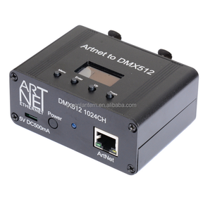 ArtNet Sacn DMX 512 Ethernet Lighting RDM Controller 2 universo 1024ch - Product Image 3