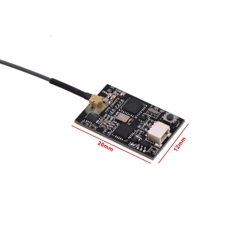 AGFRC MRF8CHA RX 1.8g Micro léger 2.4GHz 8CH D8 SBUS RC Parts Mini RC Receiver For RC Plane