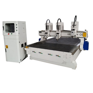 1325 1625 3/4 husillo independiente CNC tallado enrutador máquina de grabado multicabezales CE certificado núcleo incluyendo Bomba De Motor - Product Image 1