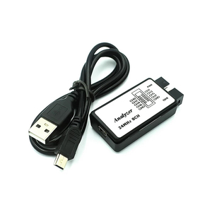 電子部品24Mサンプリング8チャネルUSBロジックアナライザーマイクロコントローラーARM FPGAデバッグツール - Product Image 4