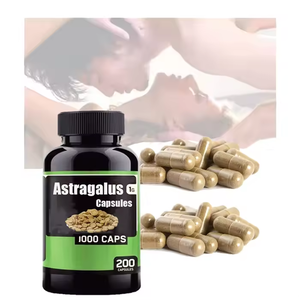 Astragalus ve <span class=keywords><strong>Ginseng</strong></span> kökü ekstraktı kapsül yetişkin bağışıklık desteği ve antioksidan faydaları ile dayanıklılık geliştirme - Product Image 1