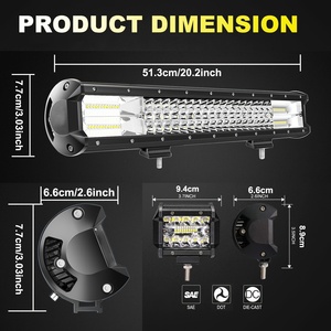 OffRoad Barra De Luces Combo Beam Luz De Trabajo 4inch 7inch 9inch <strong>LED</strong> Working Light 12inch 15inch <strong>17inch</strong> 20inch <strong>LED</strong> Light Bar