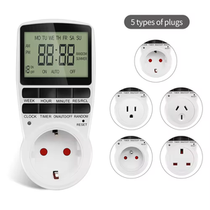 Elektronische digitale Timer-Schalter buchse Küchen-Timer-Steckdose Programmier bare Timing-Buchsen steuerung 220V EU US UK AU-Stecker - Product Image 1