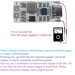DDTC11UC 14W DC 5V a 6V 8.4V 9V 12V TYPE-C Boost DC-DC regolatore per Arduino Router Wifi IP Camera disco di rete NAS - Product Image 2