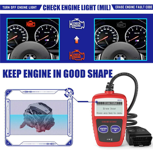 MS309 OBD2 OBDII escáner multi-idiomas escáner automotriz herramienta de diagnóstico coche OBD2 EOBD herramienta de escaneo de diagnóstico automático lector de código - Product Image 4