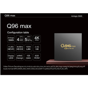 新しい高品質のAndroid 10.0 amlogic s905l2ファームウェアアップデートスマートTVボックスamlogic 4k Q96maxスマートTVボックスAndroid - Product Image 5