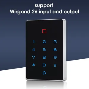 WiFi Tuya porta di controllo di accesso tastiera RFID tastiera IP68 impermeabile WG26 lettore di schede porta App di sblocco remoto