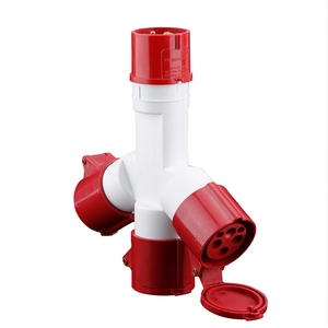 Zócalo de una entrada multifuncional de canal Enchufe industrial tipo Y de 4 núcleos 16A 220-240V - Product Image 5