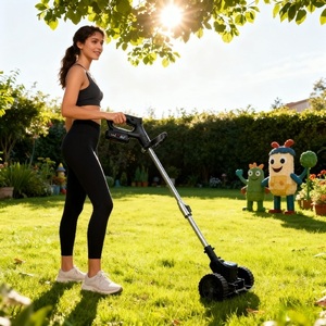 Vetex bán buôn không dây Bàn chải cắt 21V pin Powered cỏ tông đơ, chuyên nghiệp không chổi than cỏ edger cho sân vườn - Product Image 3