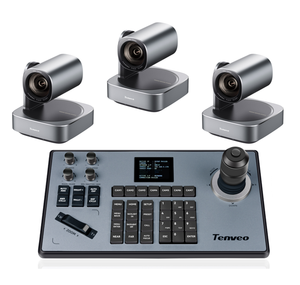 Профессиональная Конференц-камера POE NDI 4K PTZ с 12x зумом и IP 4D джойстик контроллер клавиатуры для прямой трансляции - Product Image 1