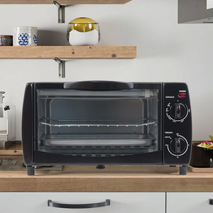 Horno Tandoor eléctrico de 750W, temporizador de cocina de 30 minutos, timbre de campana, Control de temperatura programable, 230 ℃, cocción rápida sin humo - Product Image 1