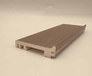 CPL Laminated WPC Moulding Skirting Line Modern Door <strong>Window</strong> <strong>Frames</strong> with Wooden Plastic Material Customizable Colors
