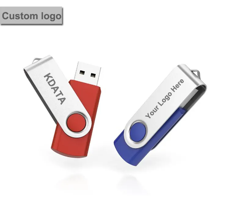 Girevole memory card disk 32gb 64gb penna promozionale in metallo USB3.0 custom pendrive 1tb 2tb 128 gb usb flash drive