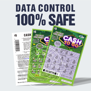 Tùy chỉnh được thiết kế thẻ cào Chất lượng cao vé Xổ Số với miễn phí tác phẩm nghệ thuật hỗ trợ - Product Image 3