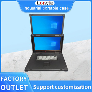 Multi-Screen <strong>Portable</strong> Industrial Use <strong>Computer</strong> Case for Broadcast Command and <strong>Control</strong> Applications