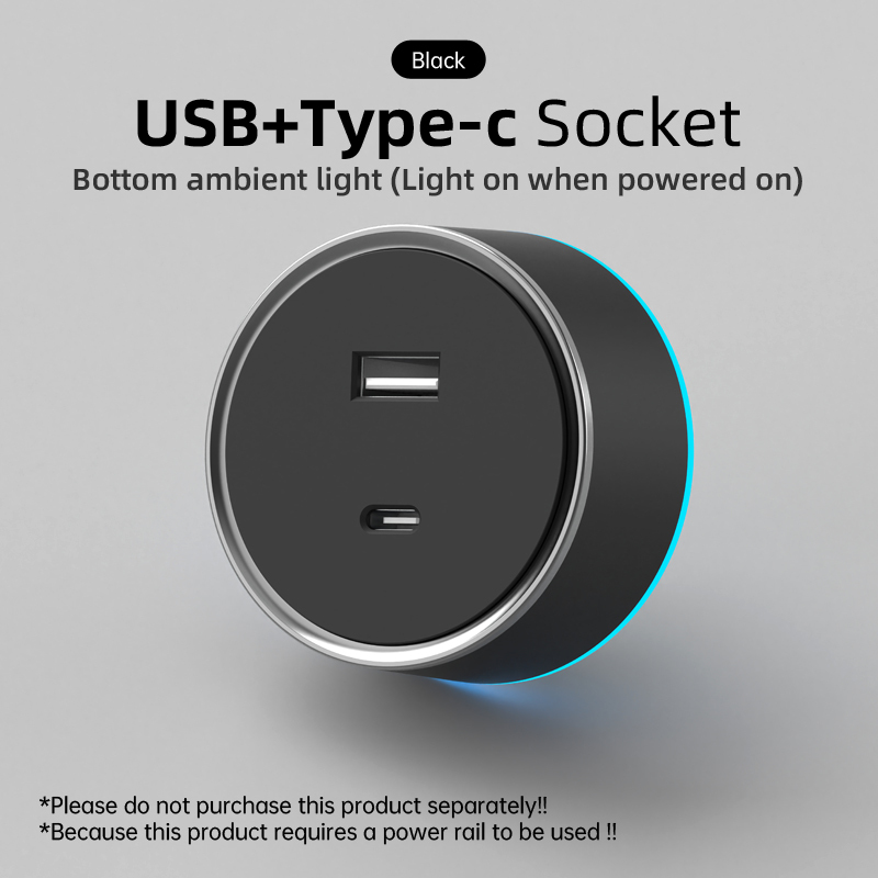 Black- USB Socket-K01