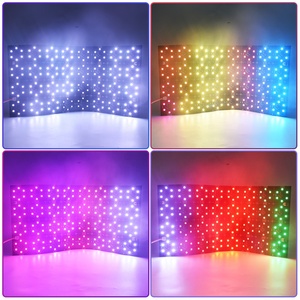 <strong>SM16703</strong> 32 IC 192leds <strong>Led</strong> Display Sheet Multi Color Rgb Pixels <strong>Led</strong> Sheet Full Black PCB <strong>Led</strong> Sheet Screens for Advertising - Product Image 3