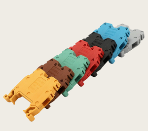 PUWEI <strong>Terminal</strong> <strong>Block</strong> Rail Type MRK2.5 <strong>Fixed</strong> Rail <strong>Terminal</strong> <strong>Block</strong> Voltage DIN <strong>Terminal</strong> <strong>Block</strong> 4/6 square Combination - Product Image 4