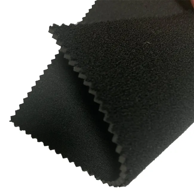 Черный нейлоновый двухслойный неопреновый лист 3 мм-гладкая кожа SBR или односторонняя ткань от 1 мм до 40 мм или по вашим требованиям CN;GUA Vastop