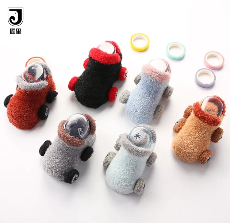JL-Y005 Winter classic embroidered customized colors soft wool warm toddler baby SOCK shoes