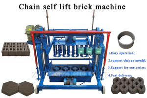 Chain Lifting Brick Making Machinery <strong>Automatic</strong> Cement Mix Fly Ash <strong>Interlock</strong> Brick Making Hollow <strong>Block</strong> <strong>Machine</strong> for Making Bricks - Product Image 2