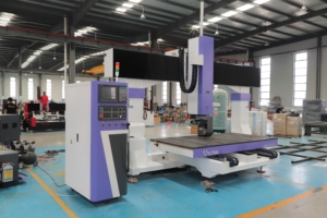 Enrutador CNC de 5 ejes de alta precisión con ejes de rotación dual para compuestos de espuma de madera Molde aeroespacial Construcción Marina Muebles personalizados - Product Image 3