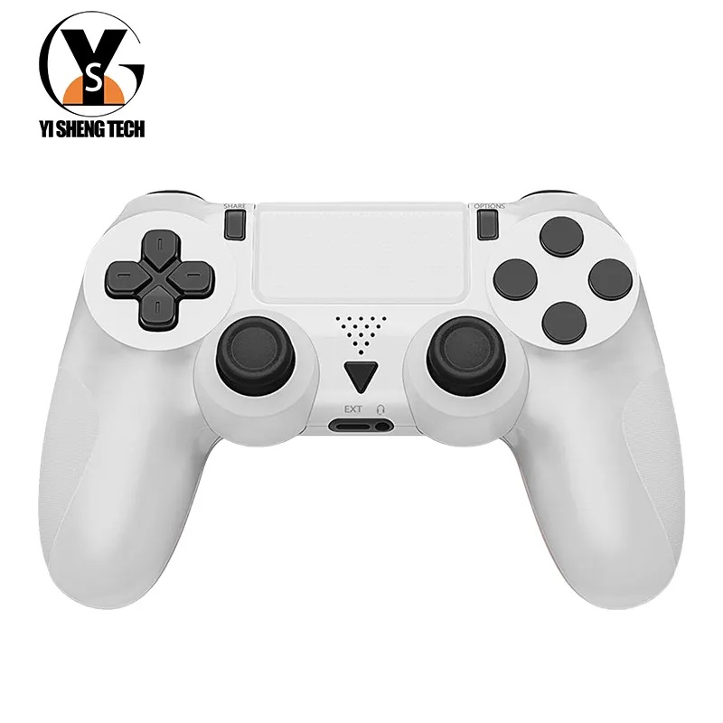 Pengontrol Game Bluetooth nirkabel, Gamepad PC Remote baterai 600 mah getaran ganda, giroskop enam sumbu