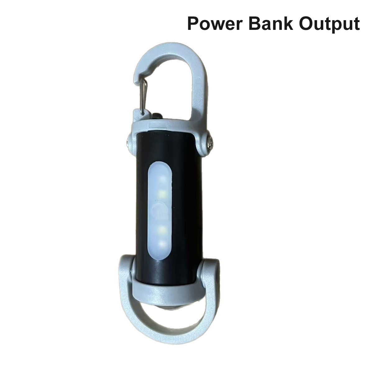 Gancio bianco-con uscita Power Bank