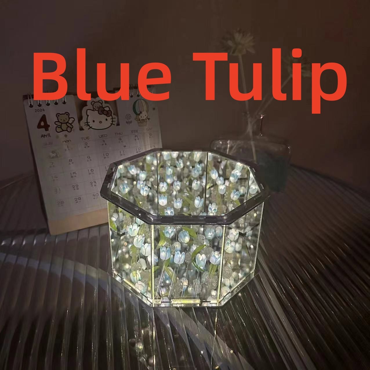 Tulipe bleue