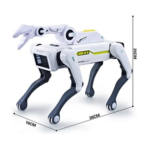 2025 новейшая Голосовая команда RC Dog робот 8008 Интеллектуальный программируемый Электрический робот для домашних животных Робот с дистанционным управлением собака игрушка для детей - Product Image 6