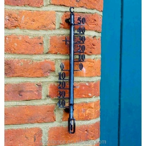 Termômetro externo ferro fundido, balança de metal para parede do jardim, do vidro, do metal - Product Image 6