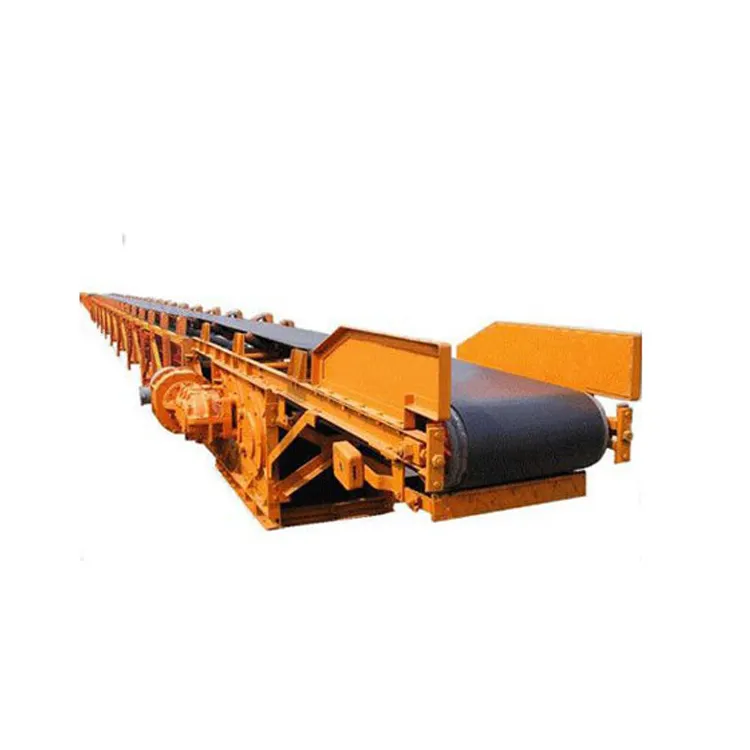 Özelleştirilmiş endüstriyel kauçuk madencilik ağır metalurji kömür taş kir TD75 bant konveyör