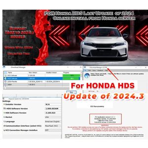 Più recente per Honda HDS J2534 rerogramming I-HDS Software Ihds per supporto HONDA / ACURA 1992 a 2024 modelli per la programmazione Honda - Product Image 1