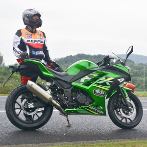 成人用强力电机200cc 300cc 400cc燃气摩托车赛车轻便摩托车
