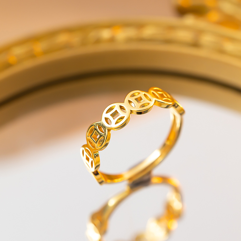 Bague Money duoduo en or