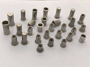304 SS Stainless Steel /copper/brass Black <strong>Closed</strong> <strong>End</strong> Hexagonal <strong>Rivet</strong> <strong>Nut</strong> Low Head <strong>M6</strong>