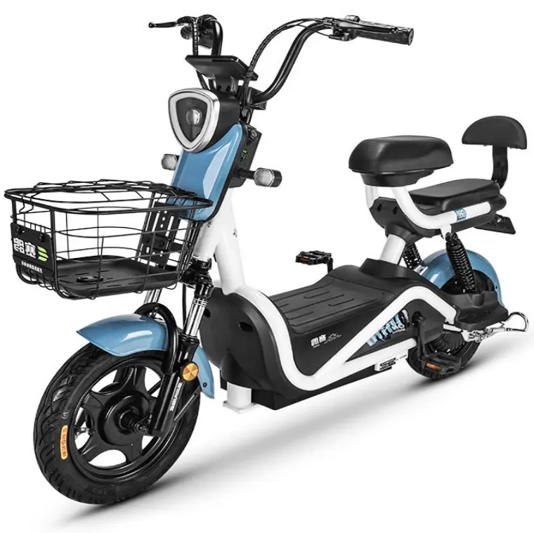 EWG-zertifiziertes tragbares Elektromotor rad mit Rücksitz für Kinder Einfaches E-Bike-Fahrrad