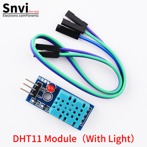 デュポンラインに送られるDHT11デジタルセンサーモジュールインジケータライト湿度と温度センサースイッチ - Product Image 3