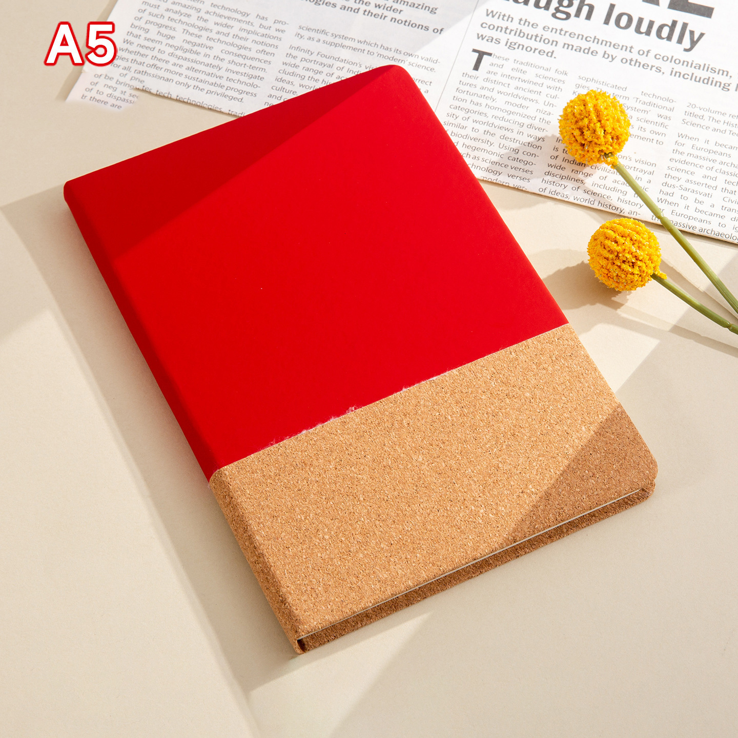 Red notebook