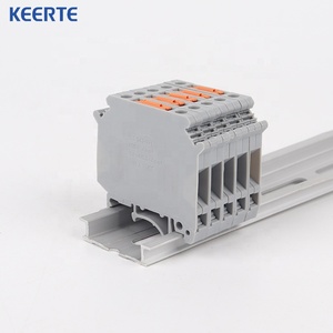 Bloque de terminales de tornillo de bloque de empuje, UK-5N, para montaje de Riel Din, Conector de bloque de terminales, gran oferta - Product Image 5